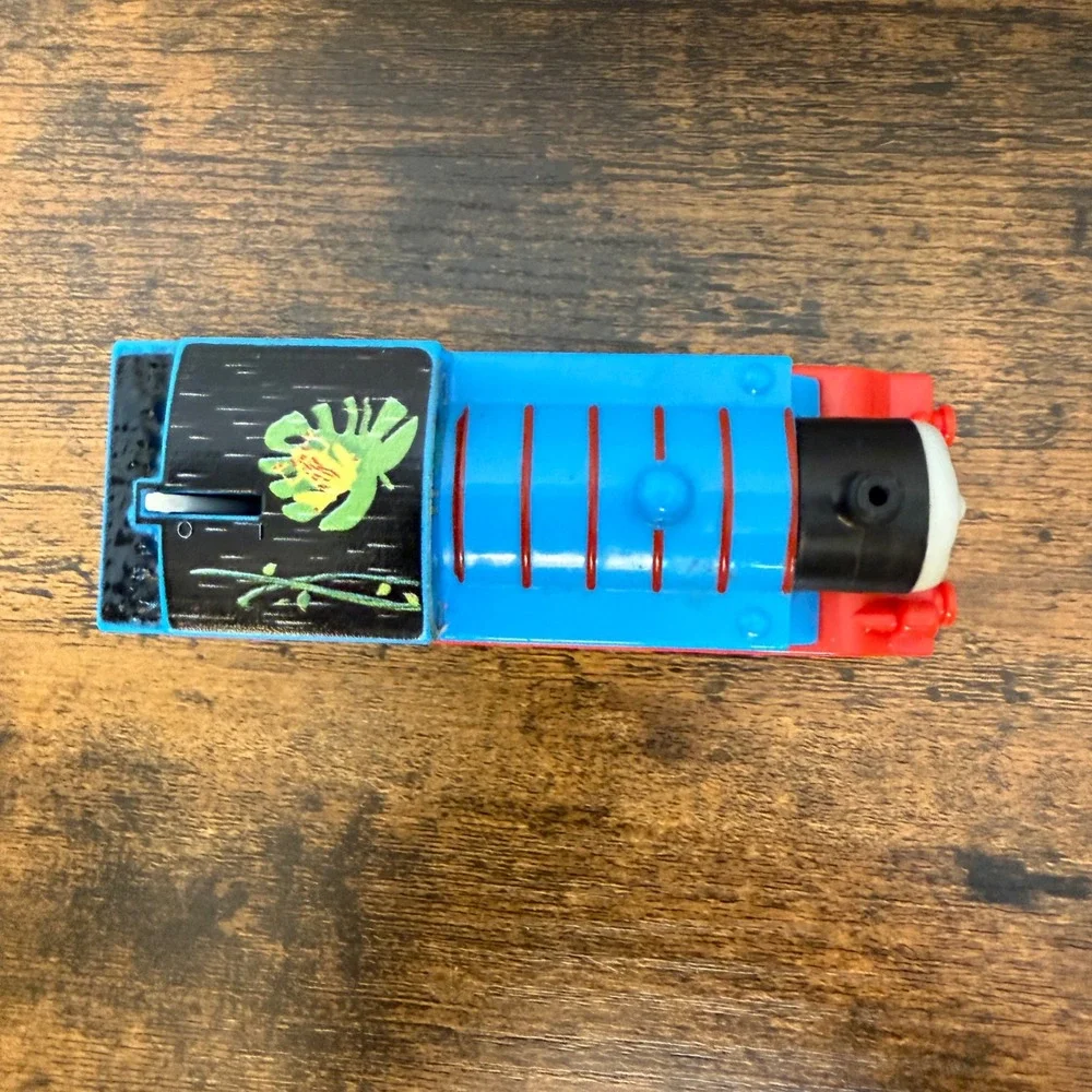 Mattel Thomas‎ & Friends Motorized Engine 2013 Blue Jungle Track Master Limited